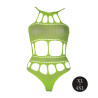 Ouch! Glow Body à encolure grecque Vert Fluo